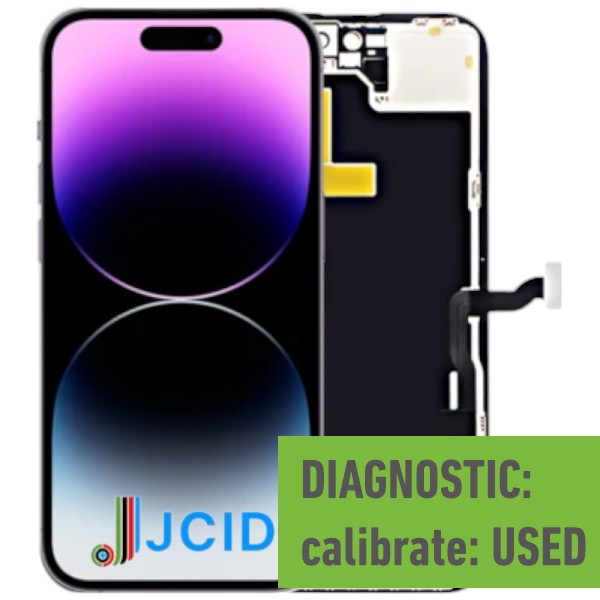 JCID DIAGNOSABLE SCREEN für iPhone 14 Pro Max (COPY) 120Hz soft OLED, black