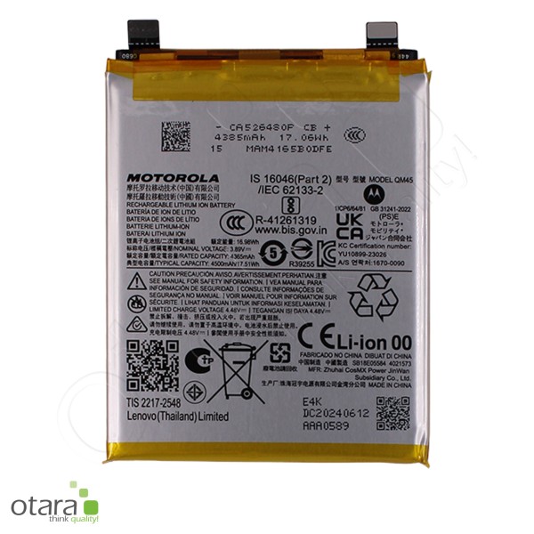 Motorola Akku QM45 - Motorola Edge 50 Pro (XT2403), Serviceware