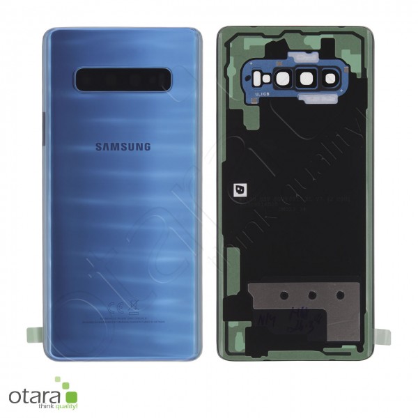 Akkudeckel Samsung Galaxy S10 Plus (G975F), Prism Blue, Serviceware
