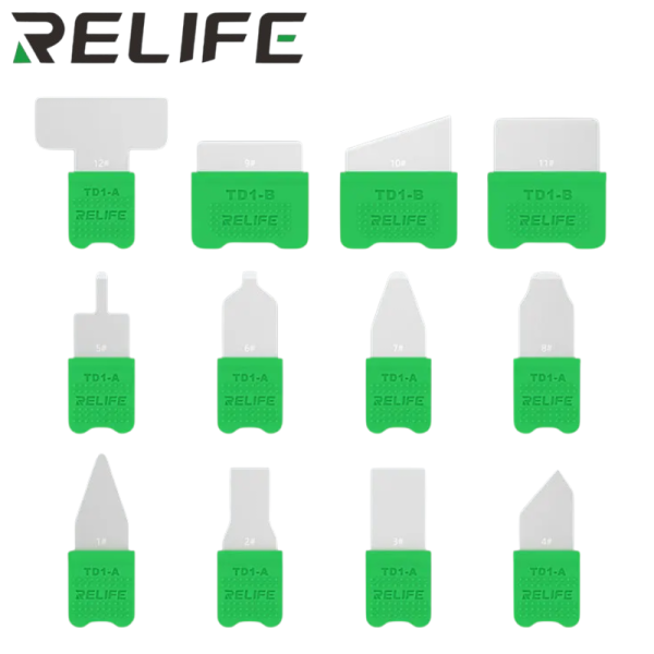 Removal Tool/Pry Tool Edelstahl [Set: 12 Stück] RELIFE TD1-PRO
