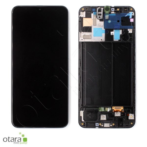Display unit *reparera* for Samsung Galaxy A50 (A505F) (COPY), soft OLED, black