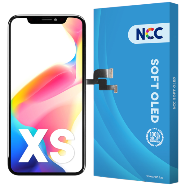 Displayeinheit NCC SOFT OLED für iPhone XS (COPY), soft OLED, black