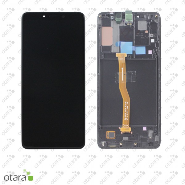 Displayeinheit Samsung Galaxy A9 2018 (A920F), Caviar Black, Serviceware