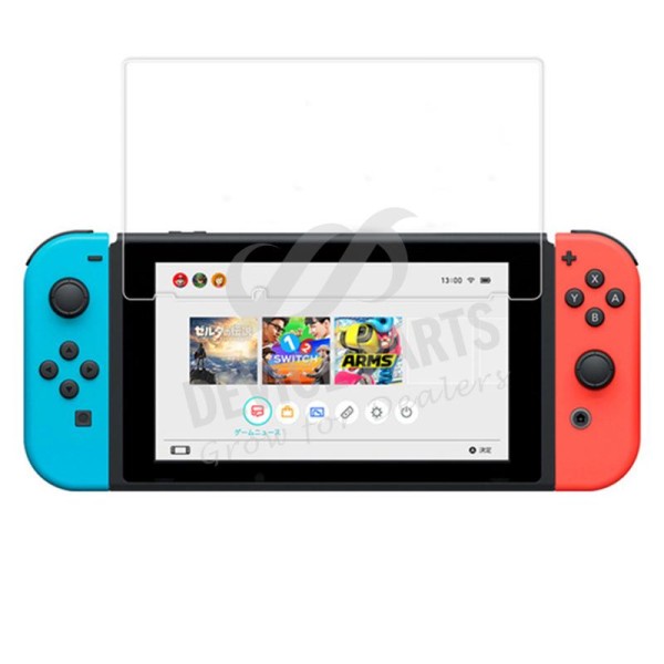 Schutzglas 2,5D Nintendo Switch (2017), transparent (Retail/Blister)