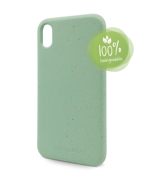 Schutzhülle CASEABLE EcoCase iPhone XR, grün (Retail/Blister)