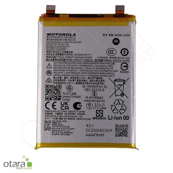 Motorola Akku QC50 - Motorola Edge 50 Fusion (XT2429), Serviceware