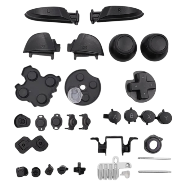 Nintendo Switch Pro Controller Trigger Button Full Set, black