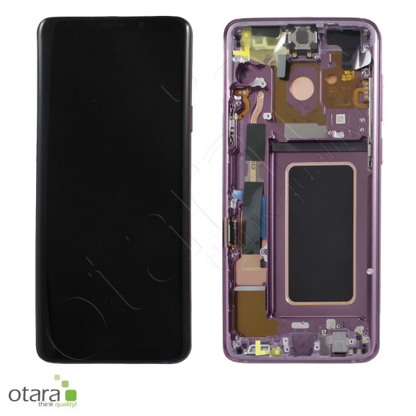 Displayeinheit Samsung Galaxy S9 Plus (G965F), lilac purple, Serviceware