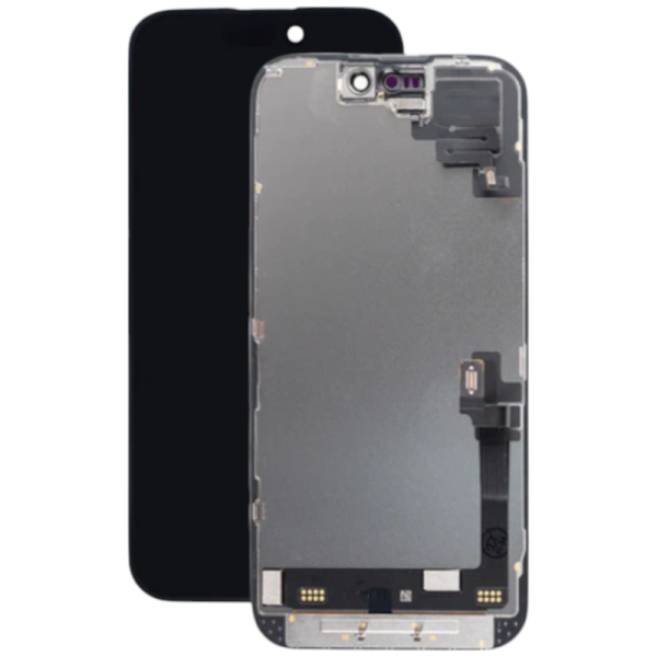 Displayeinheit *reparera* für iPhone 16 (Ori/pulled Qualität) PREMIUM inkl. Frontflex, black