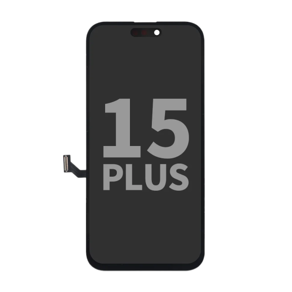Displayeinheit NCC PRIME für iPhone 15 Plus (COPY) INCELL LCD, schwarz