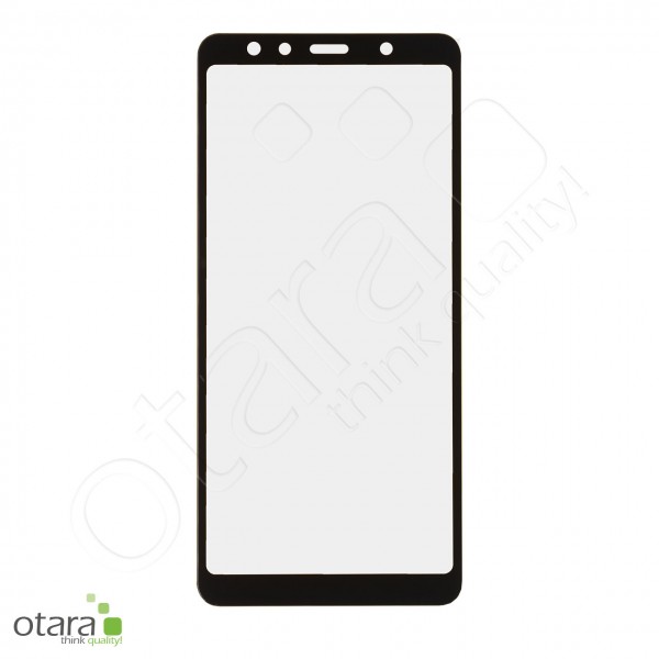 Schutzglas Edge to Edge (full glue) für Samsung Galaxy A7 2018, schwarz (ohne Verpackung)