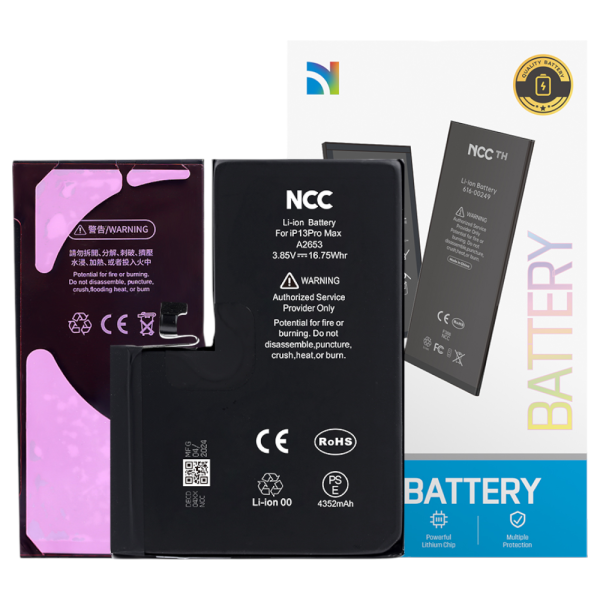 Akku NCC für iPhone 13 Pro Max inkl. Akkuklebestreifen