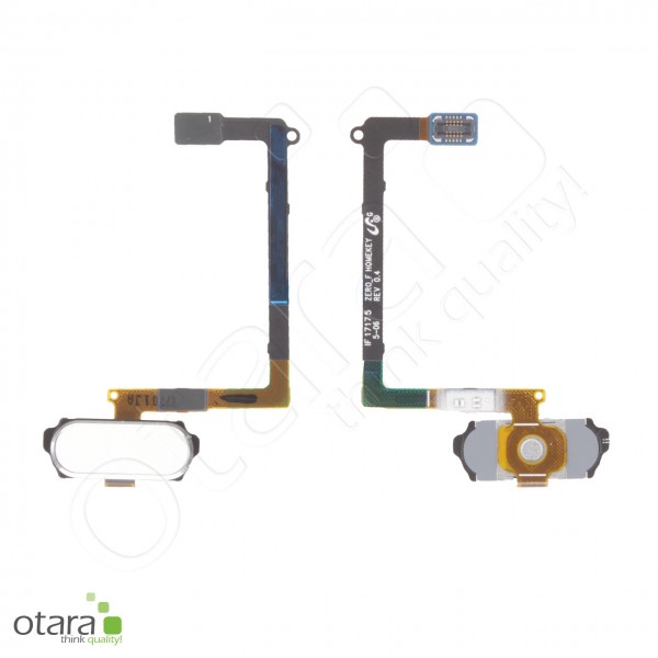 Samsung Galaxy S6 (G920F) Home Button Flex, weiß, Serviceware