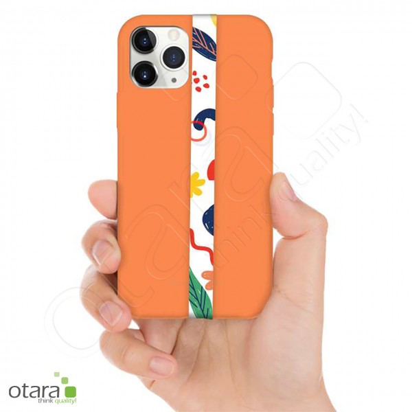 Handyhalterung CaseStrap, PhoneStrap, Fingerhalterung "Garten"