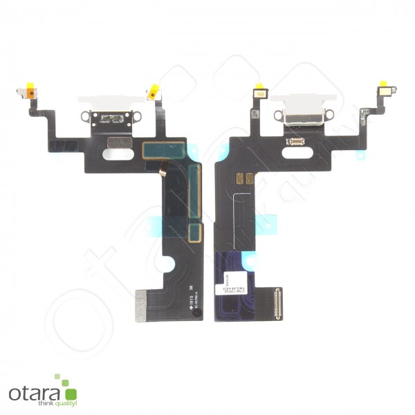 Lade Konnektor Flexkabel geeignet für iPhone XR (ori/pulled), weiß