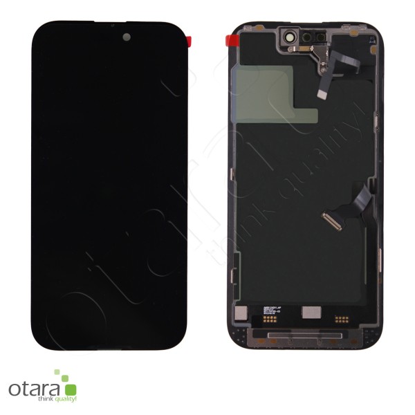 Displayeinheit inkl. Frontflex *reparera* für iPhone 14 Pro (Servicepack), black