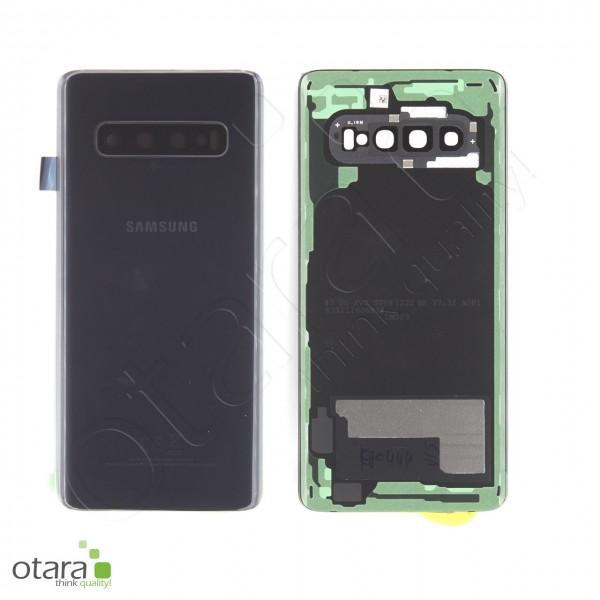 Akkudeckel Samsung Galaxy S10 (G973F), prism black, Serviceware
