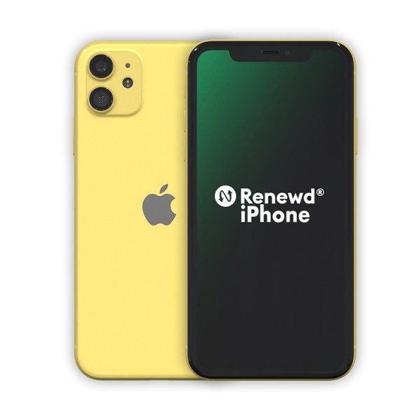 Renewd® iPhone 11, 64GB (zert. aufbereitet), gelb