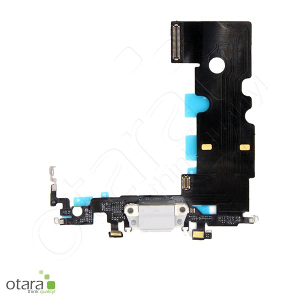 Lade Dock Connector Mikrofon Flex *reparera* für iPhone SE (2020/22) (Originalqualität), weiß