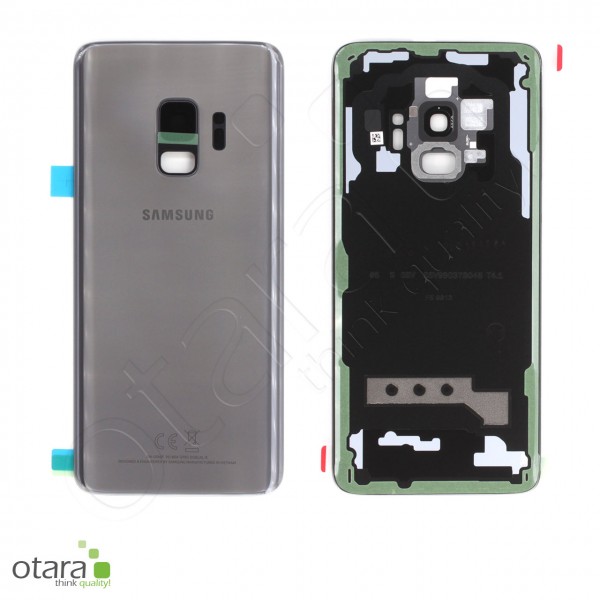 Akkudeckel Samsung Galaxy S9 (G960F), titanium grey, Serviceware