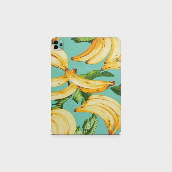 GREEN MNKY Backcover Skin Tablet 11" (Design Serie) "Crazy Bananas" [3 Stück]