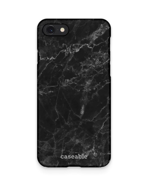 Schutzhülle CASEABLE Hard Case iPhone 6/7/8/SE (2020/22), Midnight Marble (Retail/Blister)