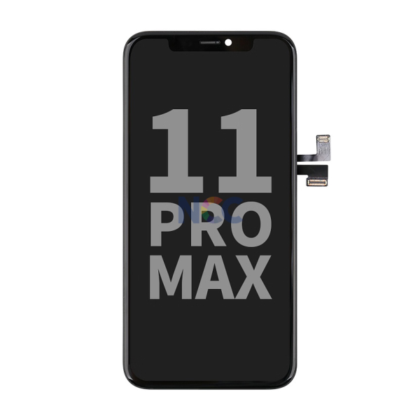 Displayeinheit NCC SOFT OLED für iPhone 11 Pro Max (COPY), soft OLED, schwarz