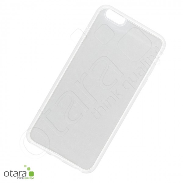 Silicone case / protective cover for iPhone 7 Plus / 8 Plus, transparent