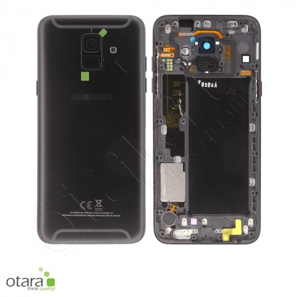 Akkudeckel Samsung Galaxy A6 2018 (A600F), schwarz, Serviceware