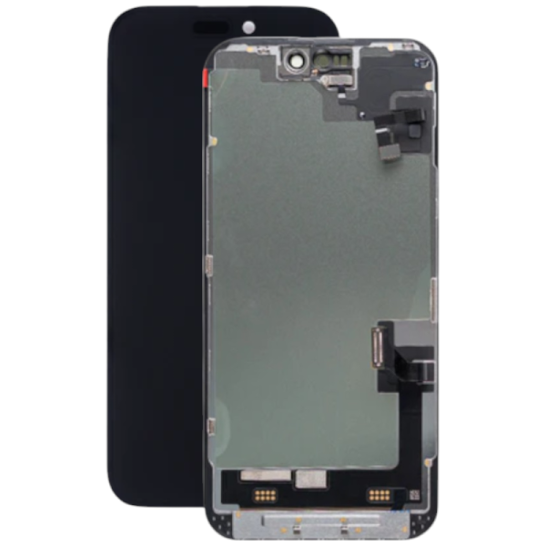 Displayeinheit *reparera* für iPhone 15 (Ori/pulled Qualität) PREMIUM inkl. Frontflex, black