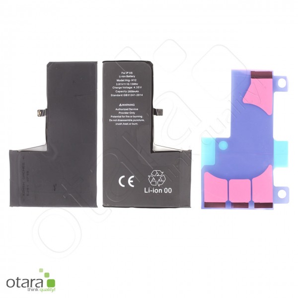 Akku Premium mit TI Chip geeignet für iPhone XS, 3.81V 2658mAh (inkl. Akkuklebestreifen)