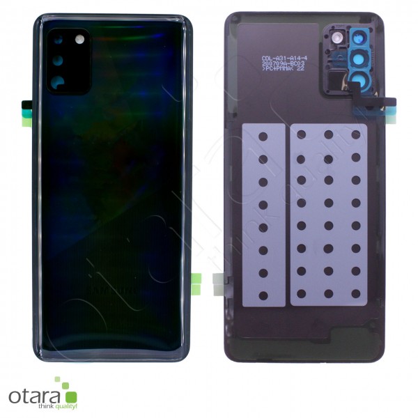 Akkudeckel Samsung Galaxy A31 (A315F), prism crush black, Serviceware