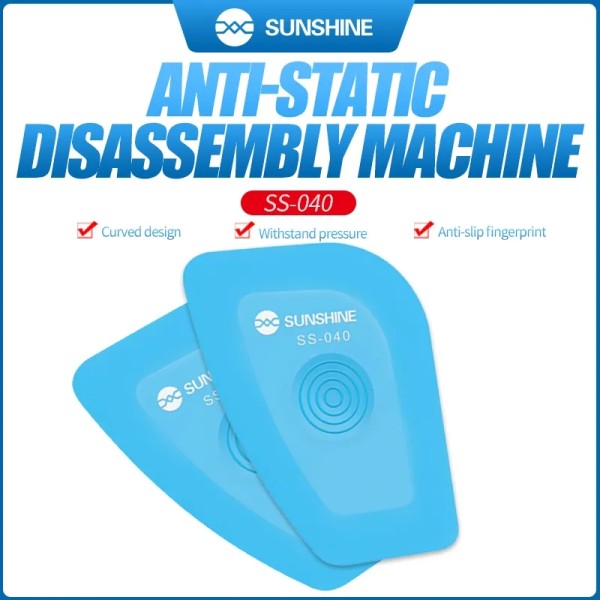 Opening Tool Kunststoff/Plastik ESD "Slicer" Sunshine SS-040, blau