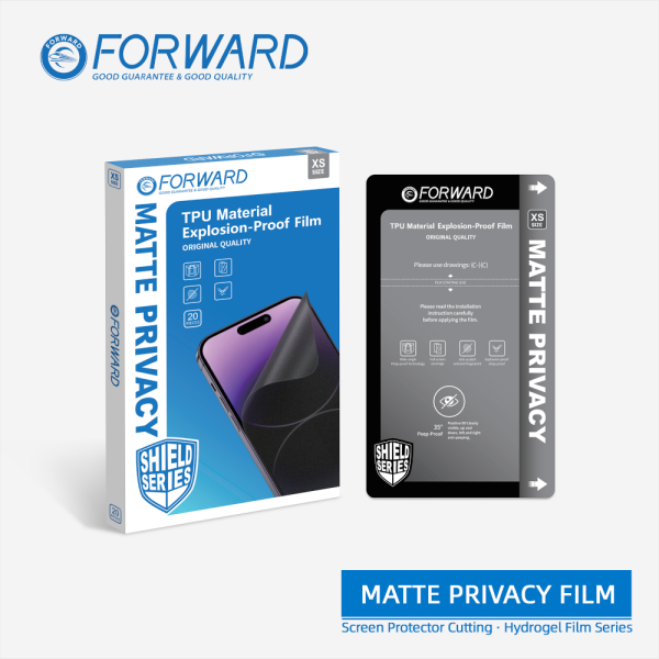 Displayschutzfolie Forward 7" MATTE PRIVACY Hydrogelfilm [20pcs]