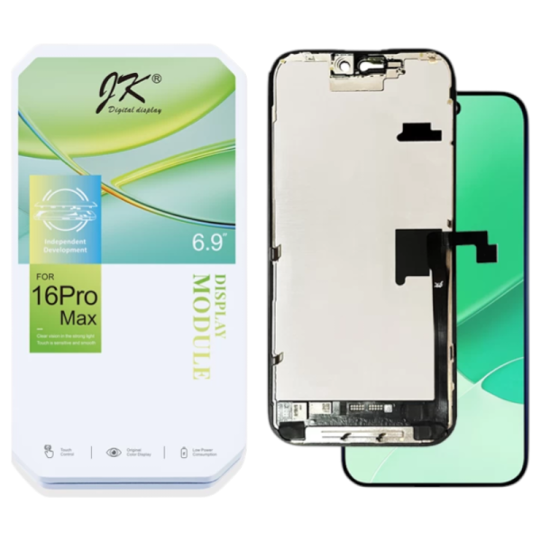 Displayeinheit JK INCELL für iPhone 16 Pro Max (COPY) INCELL LCD, black
