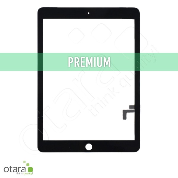 Displayglas PREMIUM *reparera* für iPad Air 1 (2013), iPad 5 (9.7|2017), schwarz