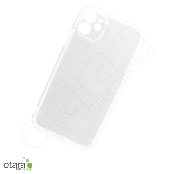 Protective clear case TPU case iPhone 11 (WITH camera protection), transparent