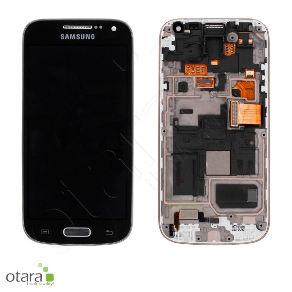B-Ware(A) Displayeinheit Samsung Galaxy S4 mini (I9195), deep black, Serviceware