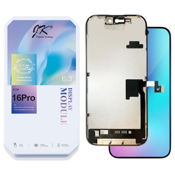 Displayeinheit JK INCELL für iPhone 16 Pro (COPY) INCELL LCD, black