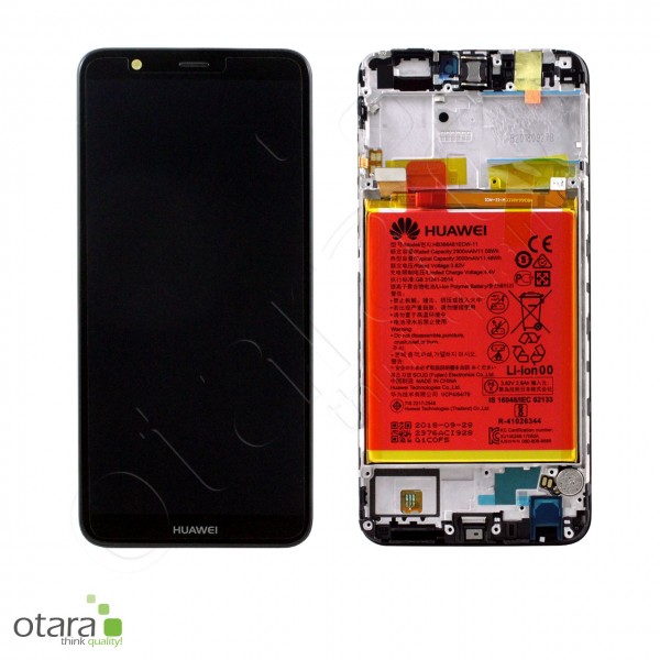Displayeinheit Huawei P Smart 2018, black, Serviceware