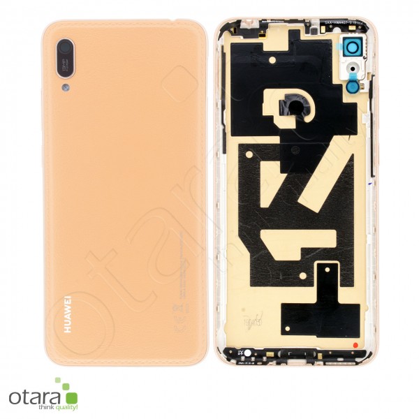 Akkudeckel Huawei Y6 2019, amber brown, Serviceware