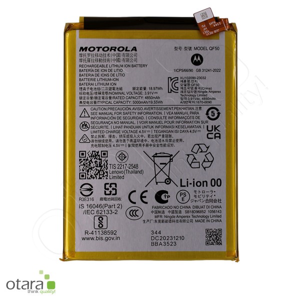 Motorola Akku QP50 - Moto G04 (XT2421) Moto G24 (XT2423), Moto G34 (XT2363), Serviceware
