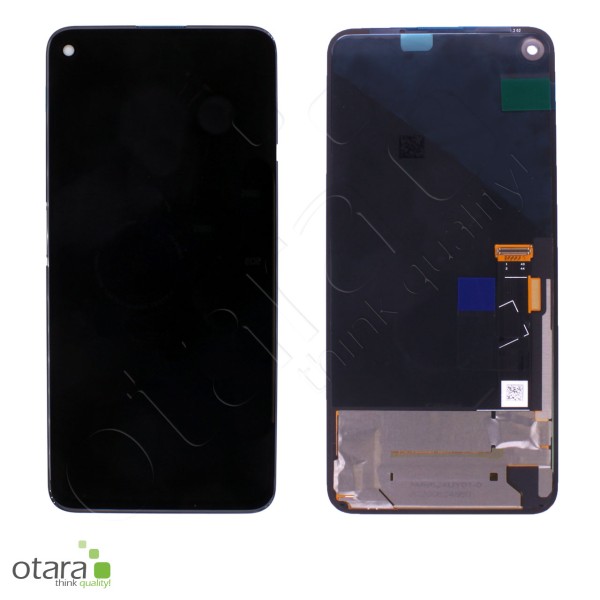 Display unit (without frame) Google Pixel 4A 5G (G025I), black, Service Pack