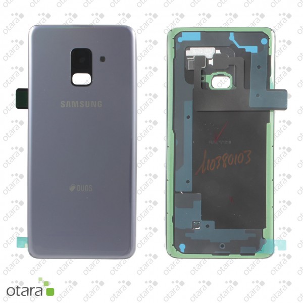Akkudeckel Samsung Galaxy A8 2018 Duos (A530F/DS), orchid grey, Serviceware