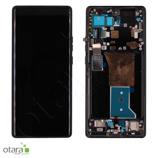 Displayeinheit Motorola Edge 40 Pro (XT2301), Interstellar Black, Serviceware