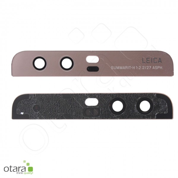 Huawei P10 geeignetes Kameraglas Linse (mit Cover), rose