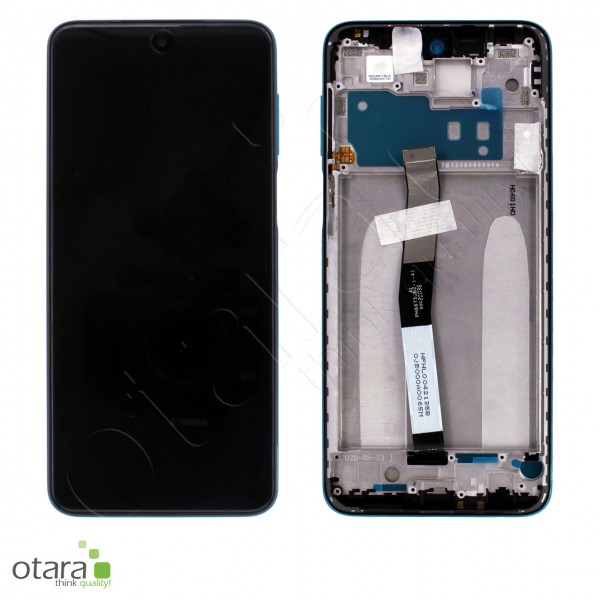 Displayeinheit XIAOMI Redmi Note 9 Pro (M2003J6B2G), Tropical Green, Serviceware