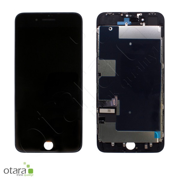 Displayeinheit *reparera* für iPhone 8 Plus (universal kompatibel) inkl. Heatplate, schwarz