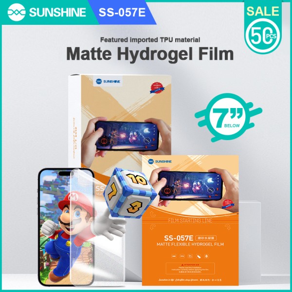 Displayschutzfolie Sunshine 7" SS-057E Imported MATTE flexible Hydrogelfilm [50pcs]
