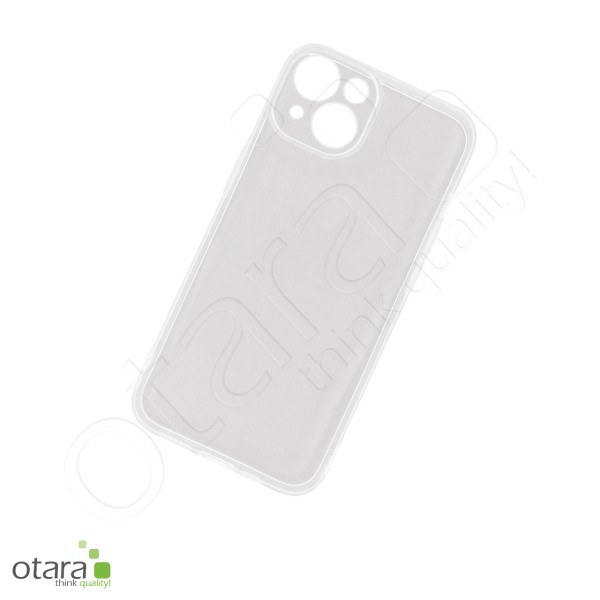 Schutzhülle Clearcase TPU Handyhülle iPhone 14 (inkl. extra Kameraschutz), transparent